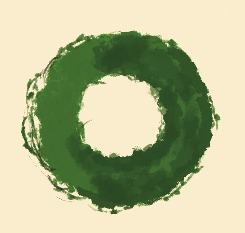 How to draw a wreath beautiful 3
