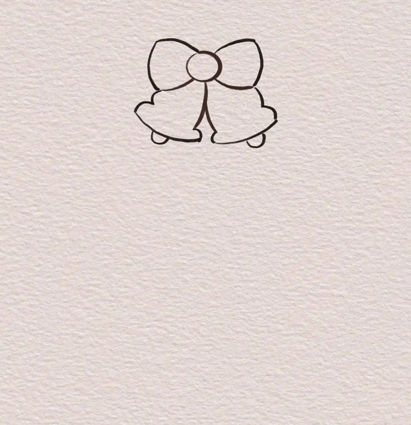 How to draw a wreath easy 4
