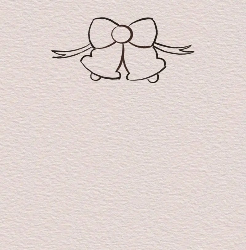 How to draw a wreath easy 6