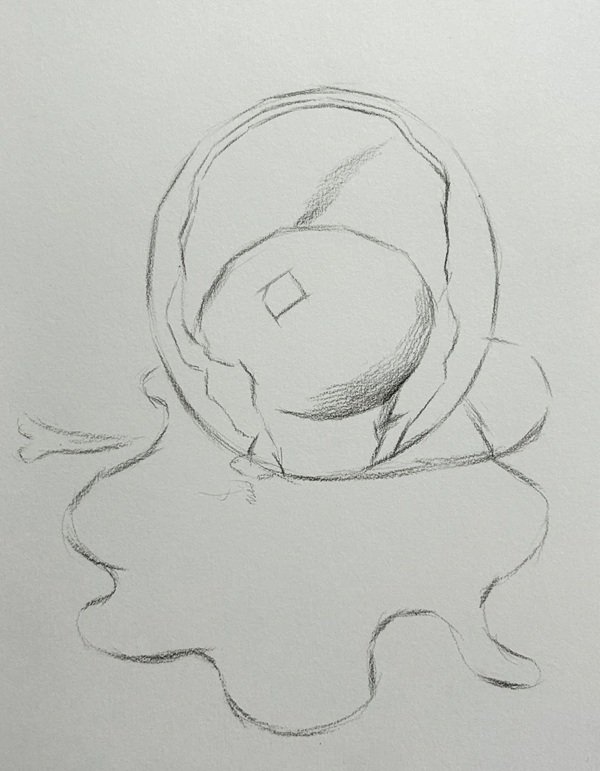 How to draw an egg 2
