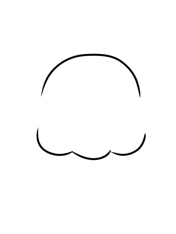 How to draw an egg cute 2