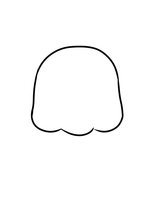How to draw an egg cute 3