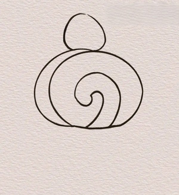 How to draw bread easy 6