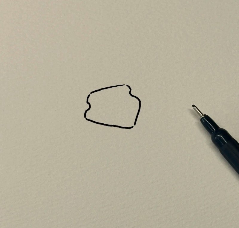 How to draw cheese for kids 1