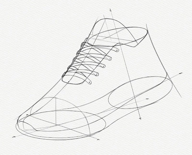 How to draw nike shoes 6