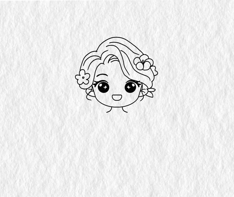 How to draw rapunzel easy 3