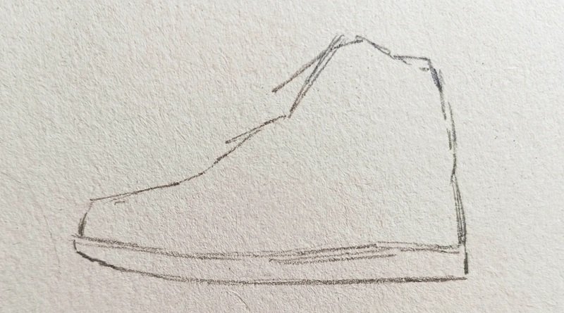 How to draw shoes nike