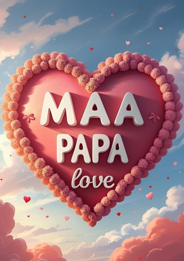 i love you maa papa dp