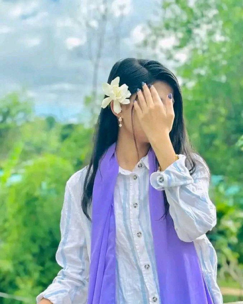 instagram dp for girls hidden face