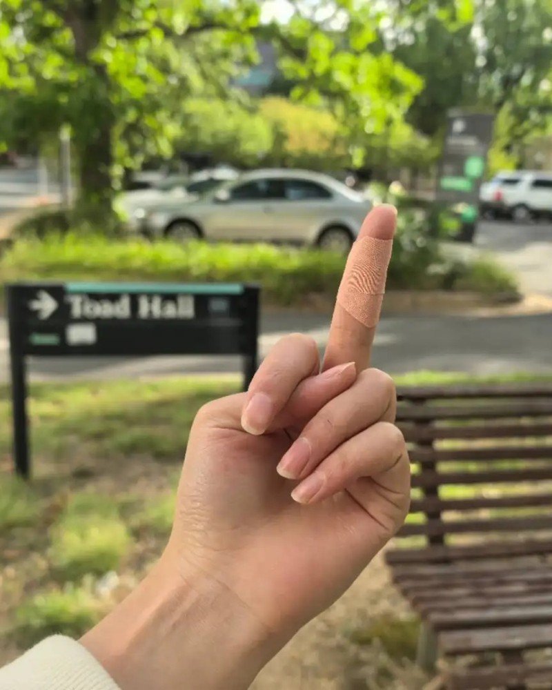 middle finger dp 34