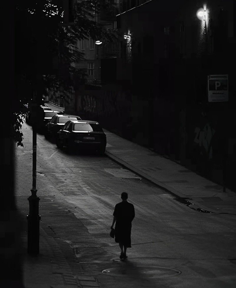 sad dp black and white