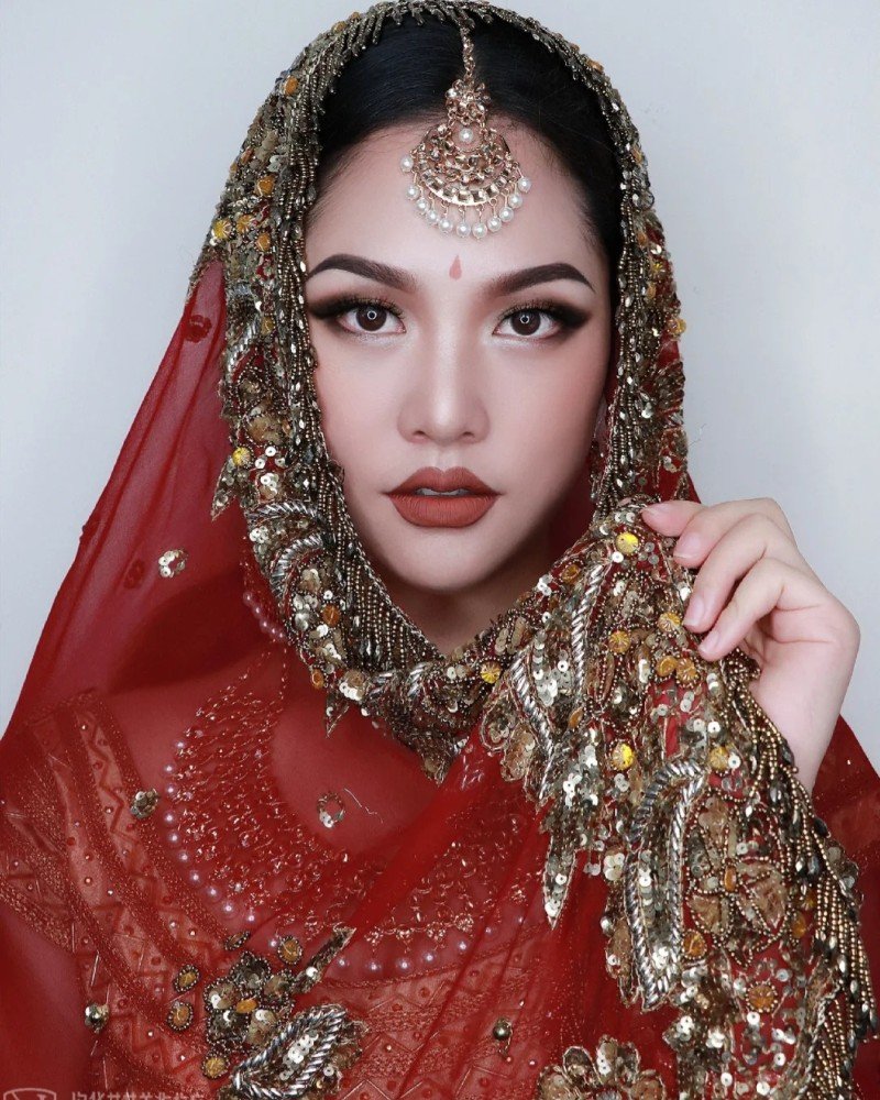 stylish hijab girl dp 5