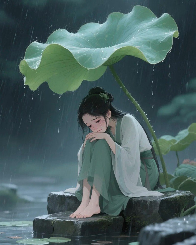 alone depressed girl dp