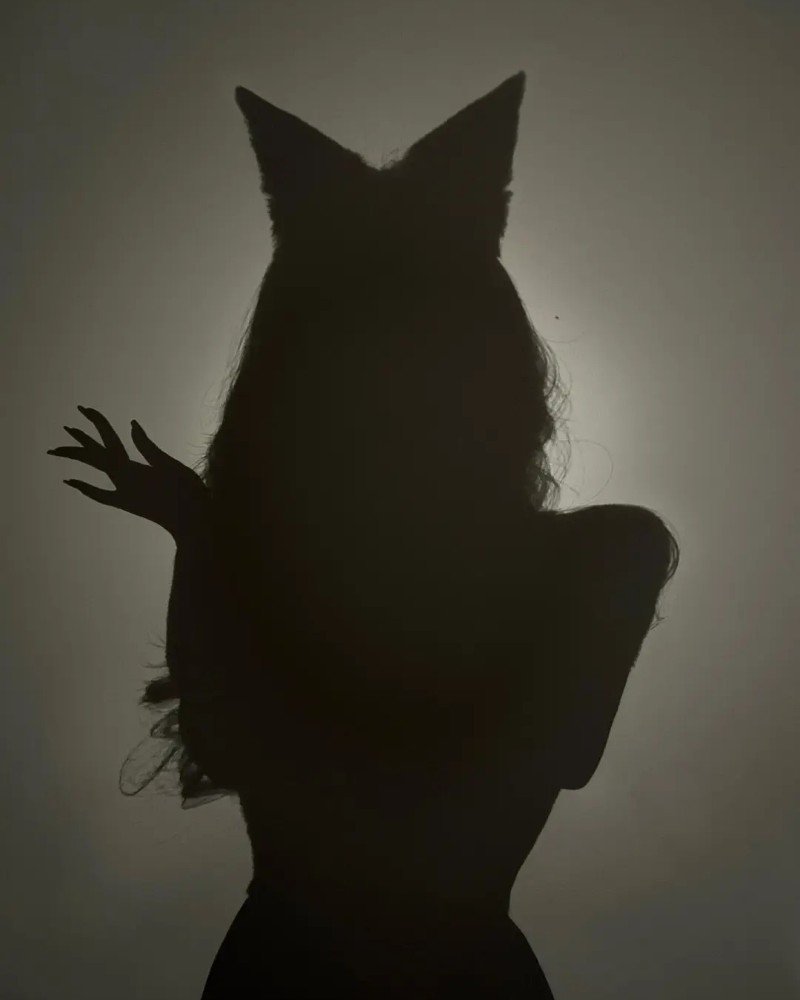 black shadow girl dp 6