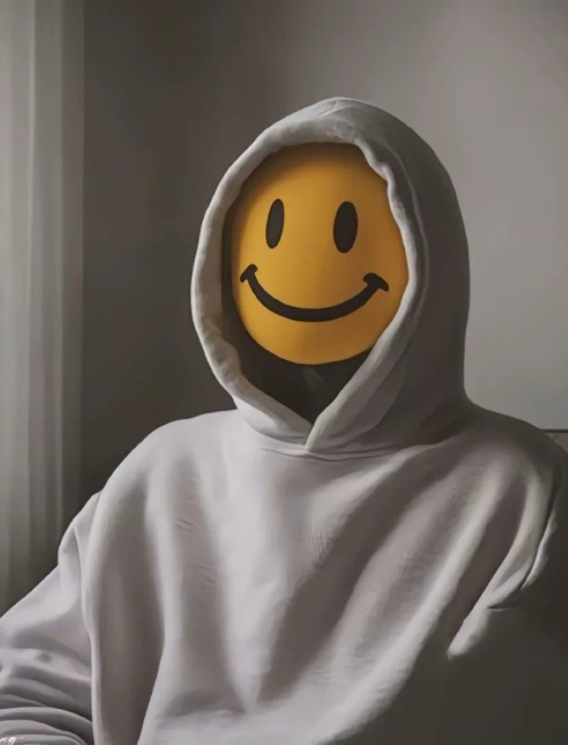 cute insta cool hidden face dp boy