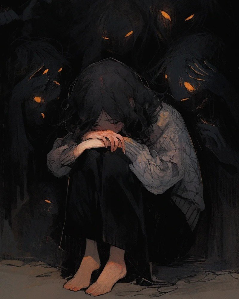 depressed girl dp 17