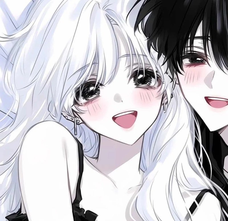 half matching profile pictures couple dp anime 16