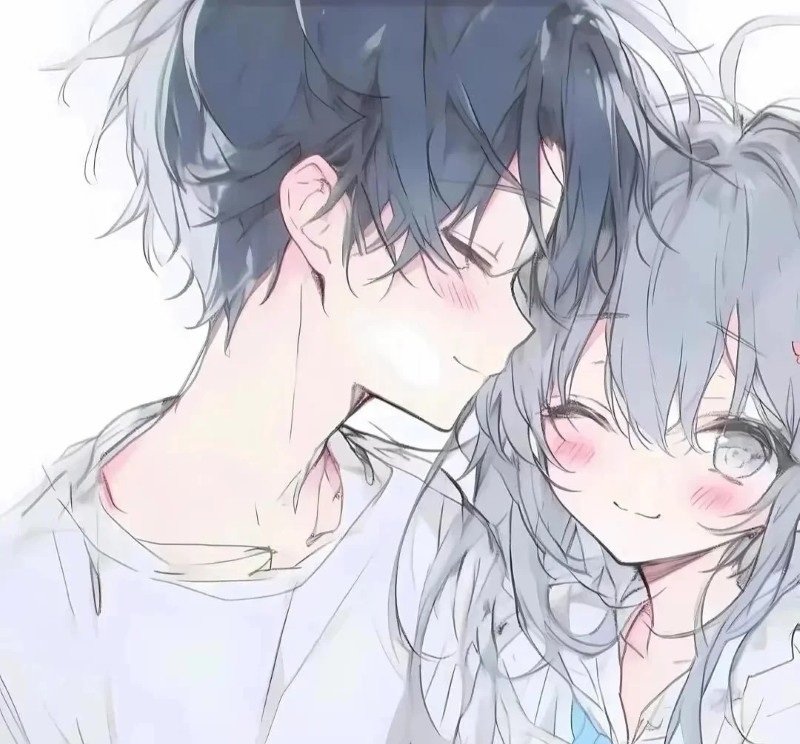 half matching profile pictures couple dp anime 22