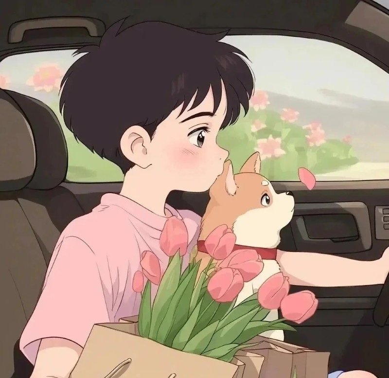 half matching profile pictures couple dp anime 38