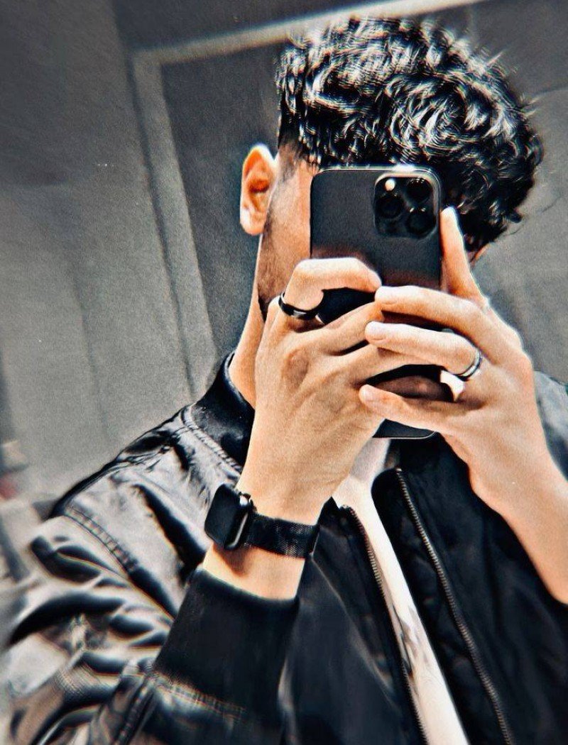 insta cool hidden face dp boy 15
