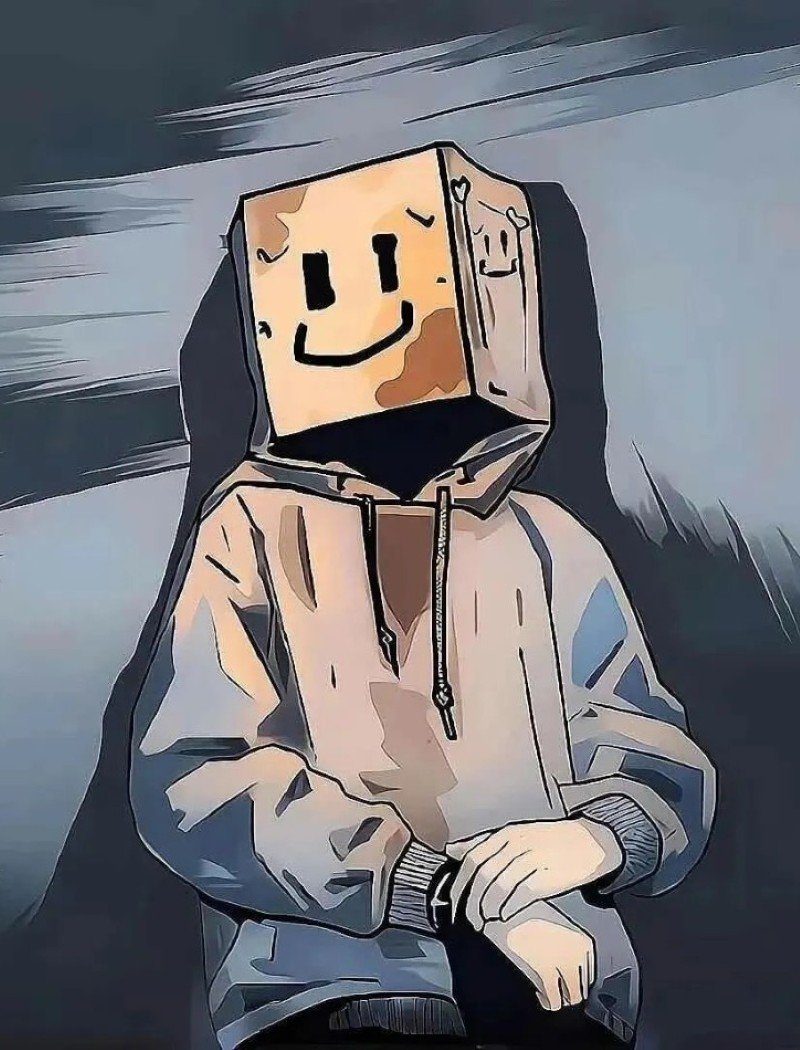 insta cool hidden face dp boy